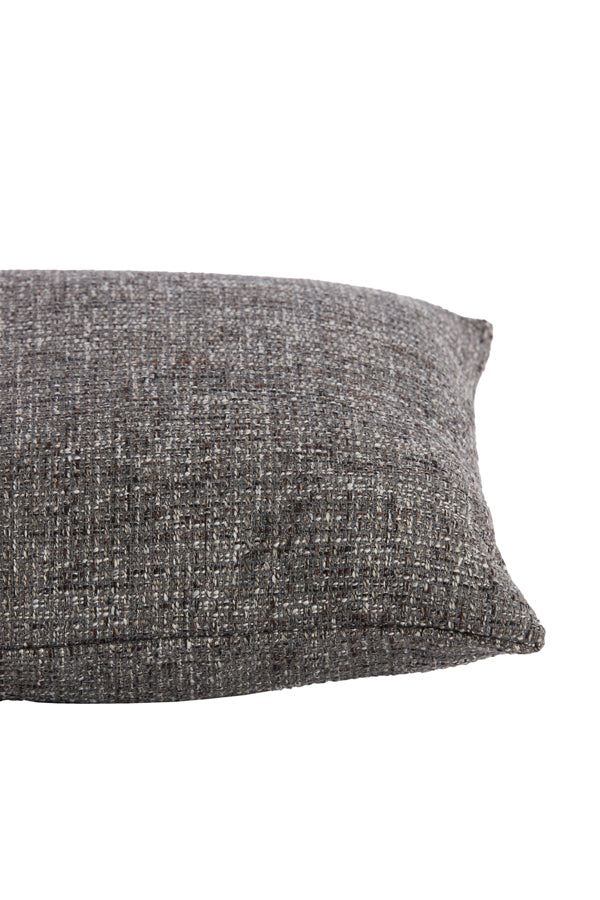 Cushion 45x45 cm VERNAL dark grey+brown