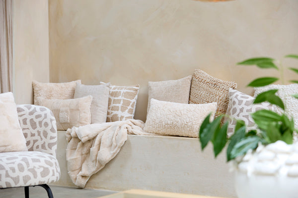 Cushion 45x45 cm FLINT cream