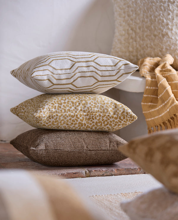Cushion 45x45 cm ELYRIA taupe