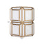 Hurricane light Ariana brass antique small