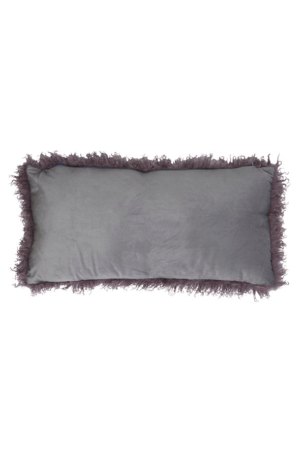 Cushion 60x30 cm BUBION eggplant