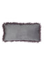 Cushion 60x30 cm BUBION eggplant
