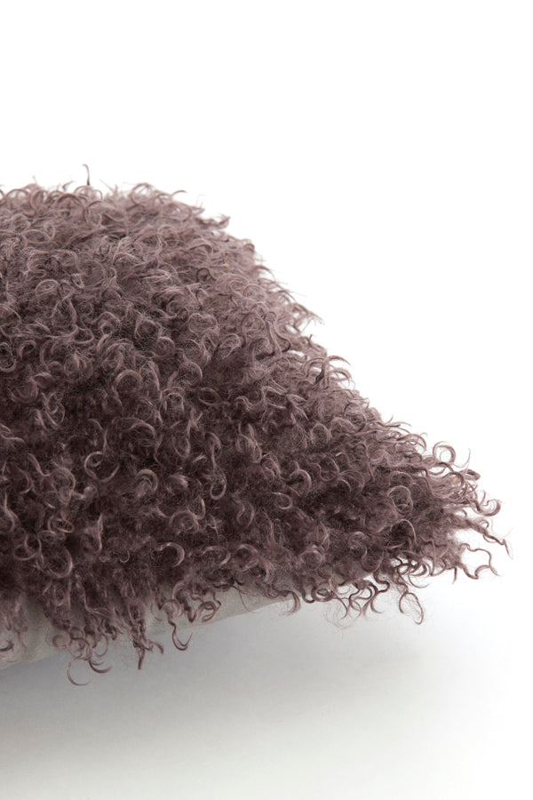 Cushion 60x30 cm BUBION eggplant