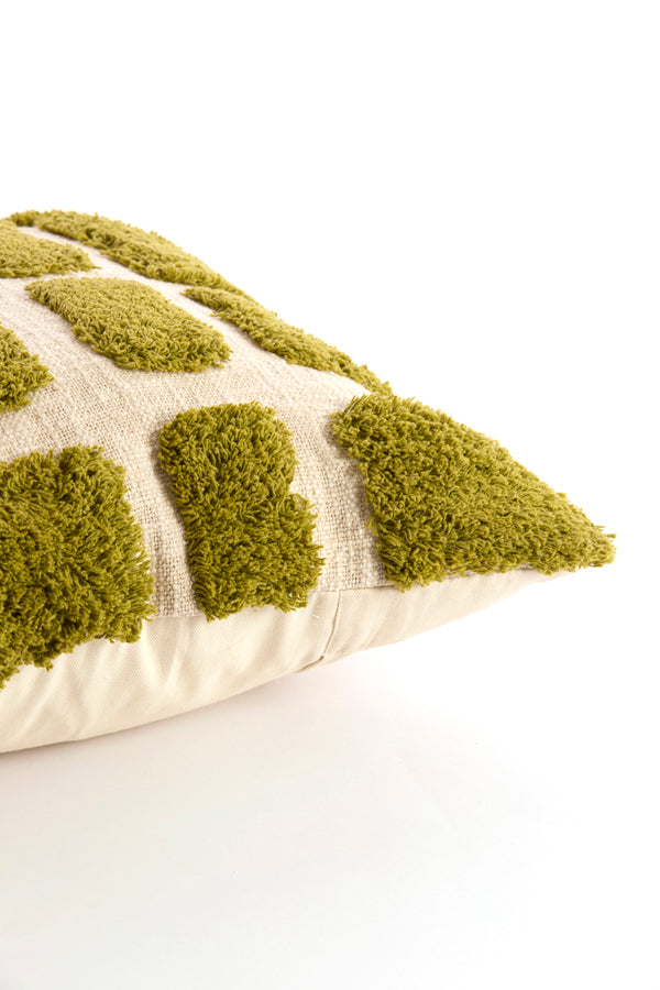 Cushion 45x45 cm FASANO green+cream