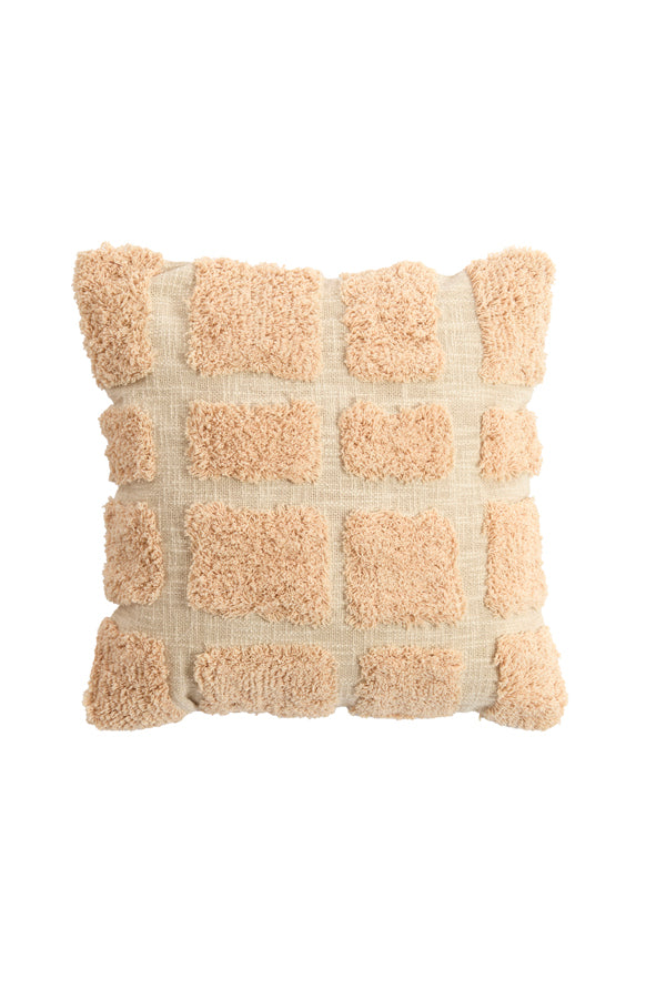 Cushion 45x45 cm FASANO light pink+cream