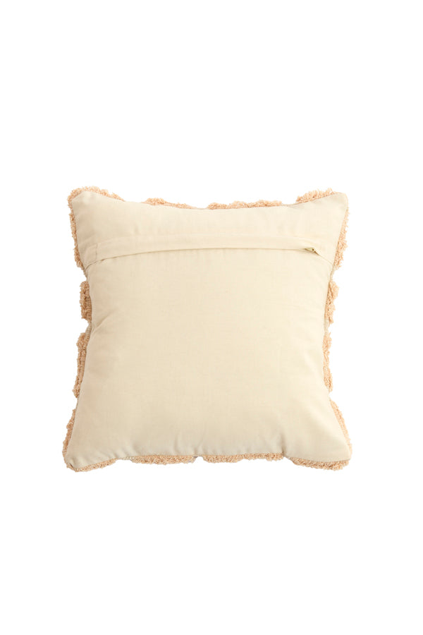 Cushion 45x45 cm FASANO light pink+cream