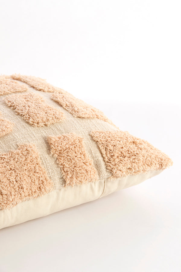 Cushion 45x45 cm FASANO light pink+cream