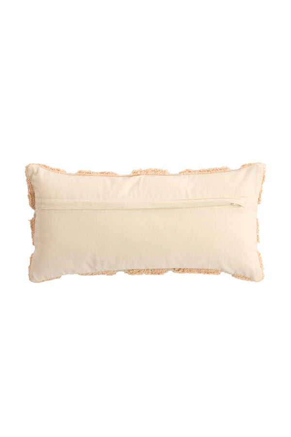 Cushion 60x30 cm FASANO light pink+cream