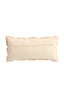 Cushion 60x30 cm FASANO light pink+cream