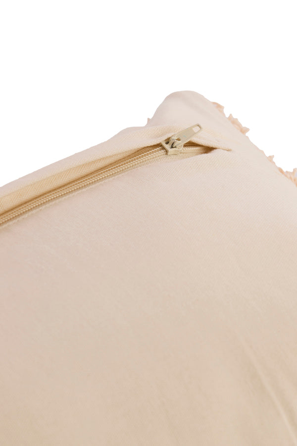 Cushion 60x30 cm FASANO light pink+cream