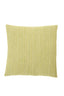 Cushion 45x45 cm HAYDEN cream+light green feather filled