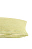 Cushion 45x45 cm HAYDEN cream+light green feather filled