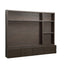 TV cabinet Lachance brown  3-doors 2-drawers