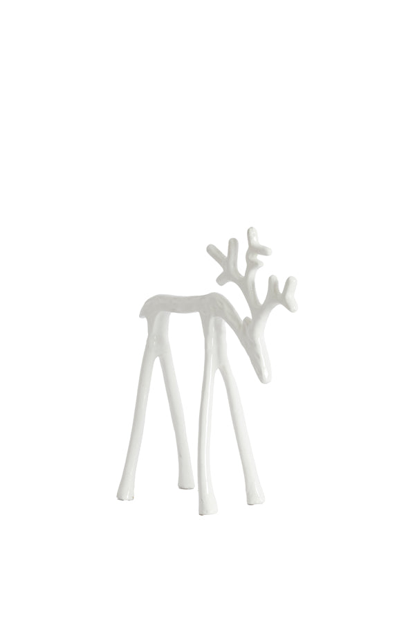 Ornament 17,5x8,5x20 cm DEER cream