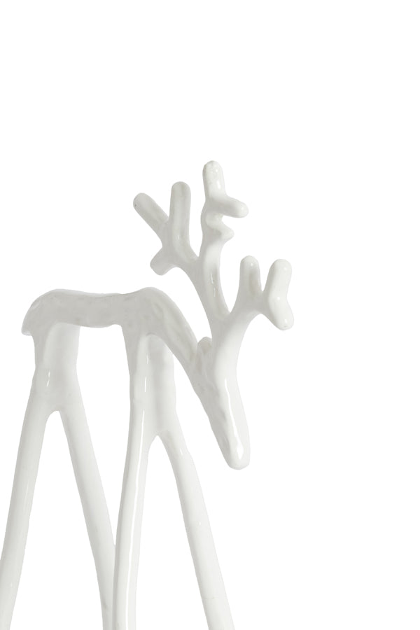 Ornament 17,5x8,5x20 cm DEER cream