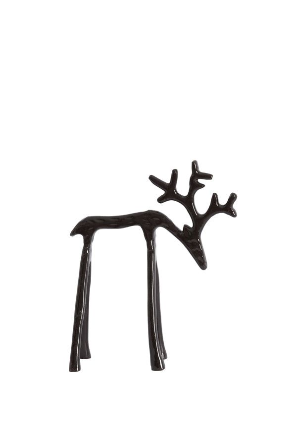 Ornament 17,5x8,5x20 cm DEER dark brown