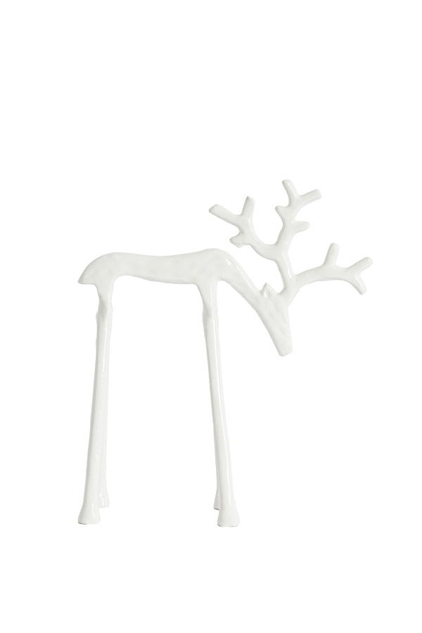 Ornament 21,5x9,5x25 cm DEER cream