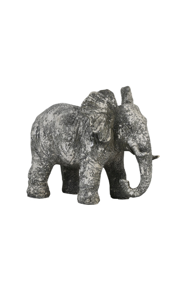 Ornament 24x17x20,5 cm ELEPHANT old concrete