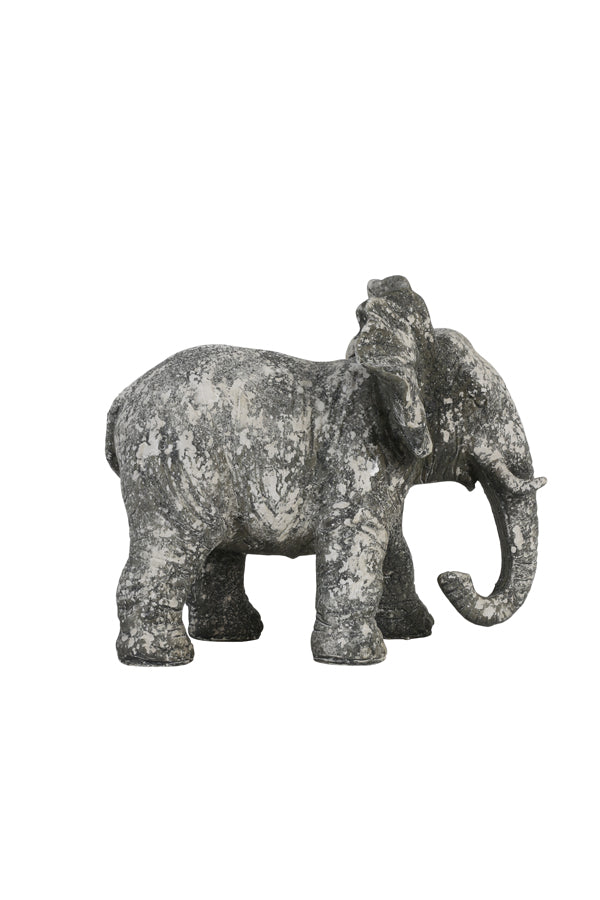 Ornament 24x17x20,5 cm ELEPHANT old concrete