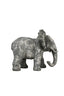 Ornament 24x17x20,5 cm ELEPHANT old concrete
