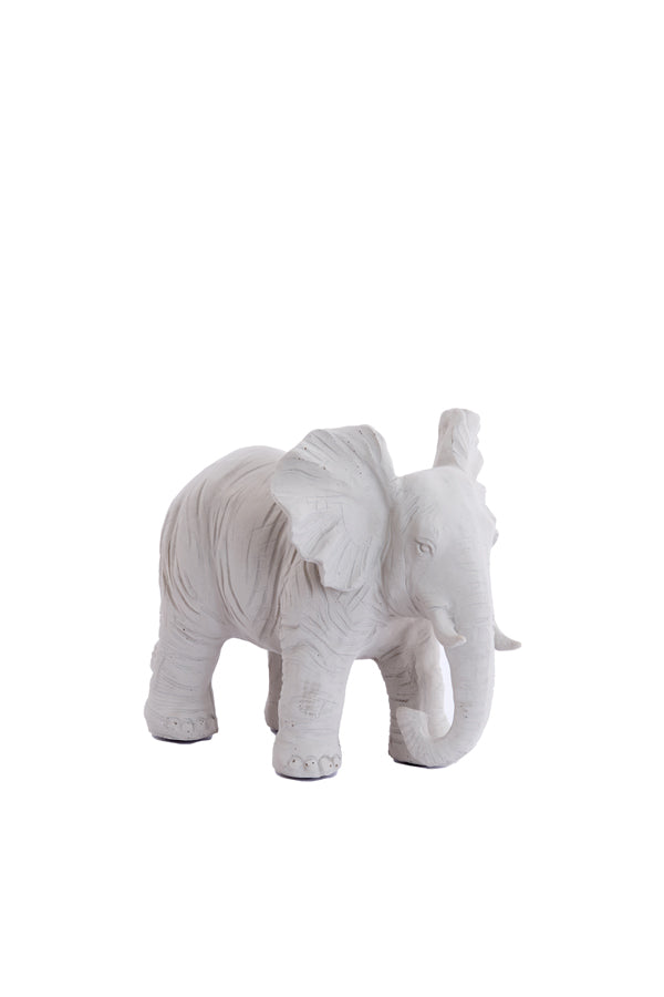 Ornament 24x17x20,5 cm ELEPHANT cream