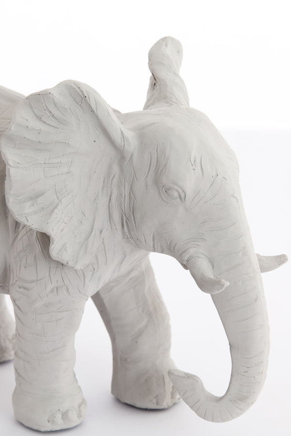 Ornament 24x17x20,5 cm ELEPHANT cream