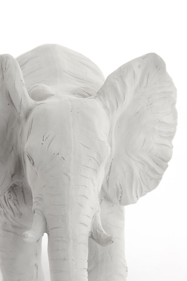 Ornament 24x17x20,5 cm ELEPHANT cream
