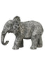 Ornament 30,5x18,5x24 cm ELEPHANT old concrete
