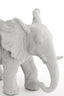 Ornament 30,5x18,5x24 cm ELEPHANT cream