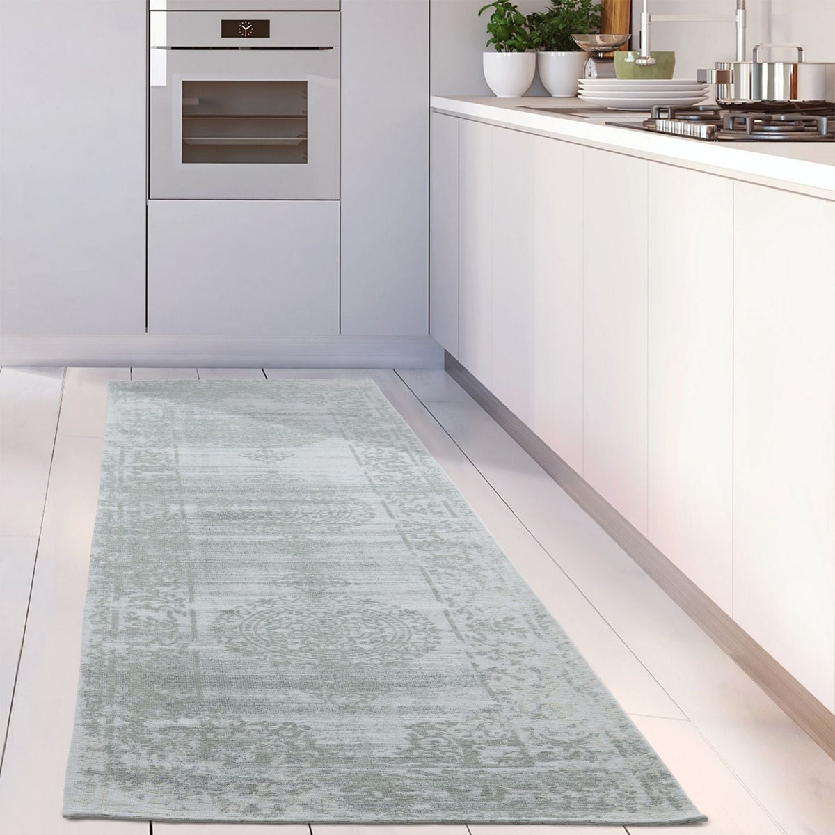 Washable Rug Carina Green | 6944