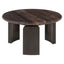 Coffee table Menton burgundy (Set of 2)