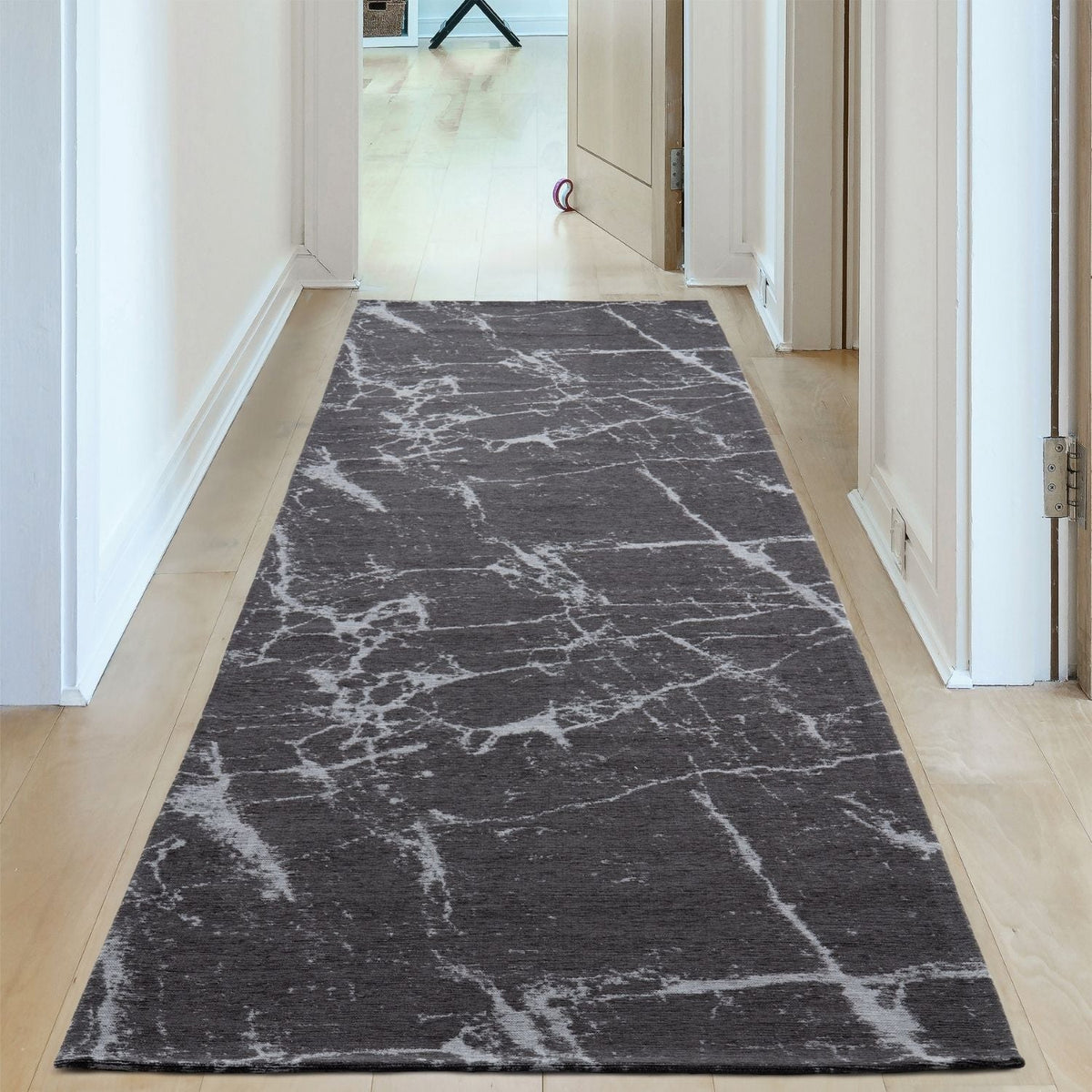 Washable Rug Carina Dark Grey | 6952D