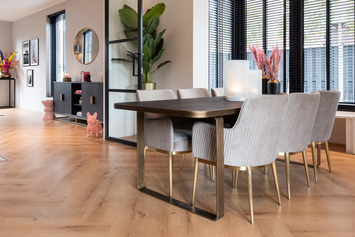 Mirror Maevy gold 110Ø