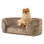 Pet bed Bingo taupe chenille