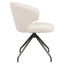 Dining chair Milly biscotti swivel