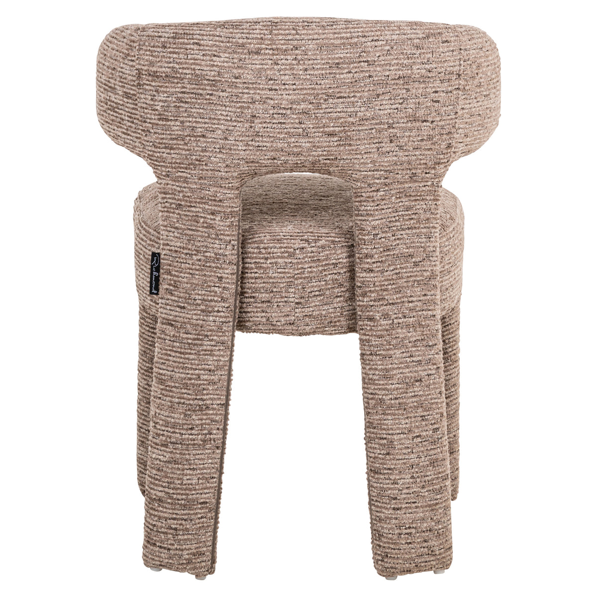 Dining chair Nerio mocca linear