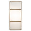 Wall lamp Sofia brass antique small