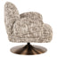 Lounge chair Kagney brown omara swivel