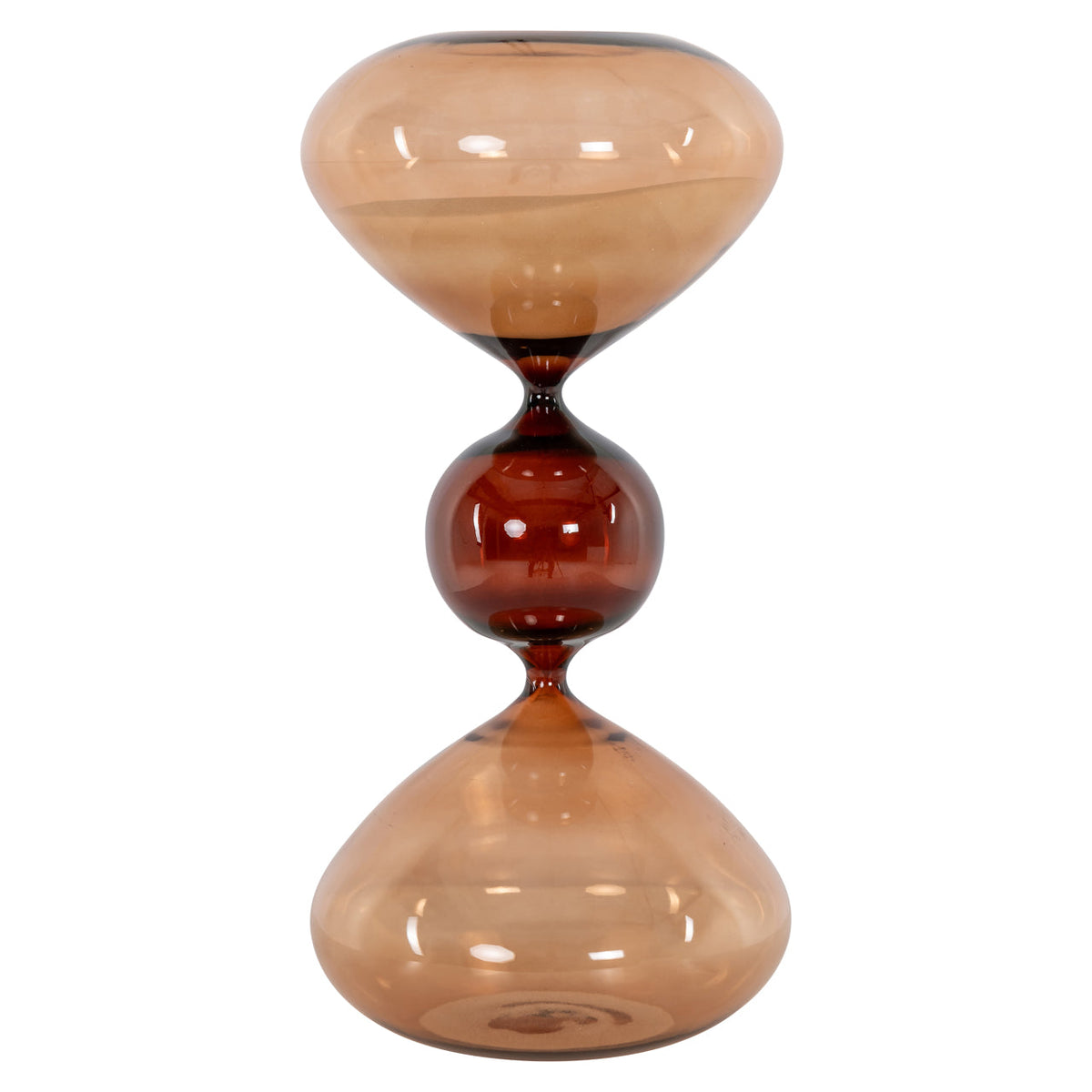 Decorative object Elba brown large