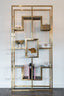 Display cabinet Magnus gold