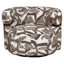 Lounge chair Talley brown nature swivel