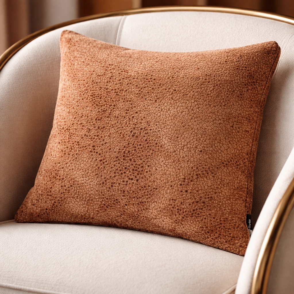 Malini Bingham Chocolate Cushion