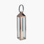 Shiny Copper Stainless Steel &Glass Medium Lantern
