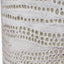 Alina White Dot Design Stoneware Vase