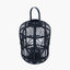 Black Bamboo and Glass Lantern Large