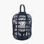 Black Bamboo and Glass Lantern Small