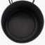 S/2 Graphite Metal Circular Planters