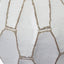 Gaudi White Stoneware Geometric Design Vase