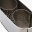 Silver Metal 2 Bottle Wine Holder