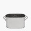 Silver Metal 2 Bottle Wine Holder